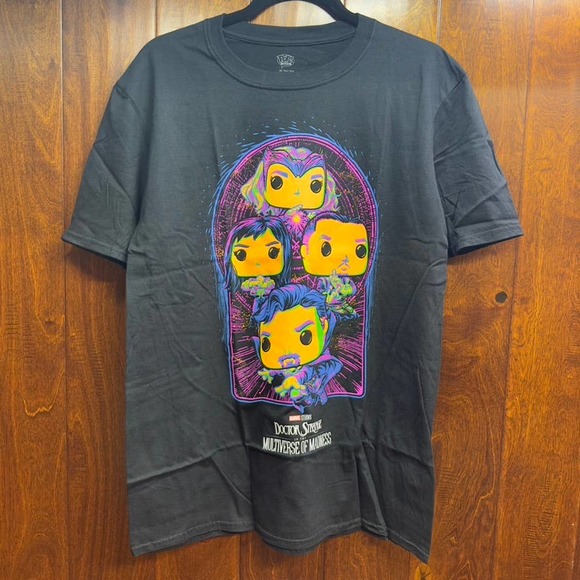 Funko Dr Strange Multiverse Of Madness T Shirt Tee Collector Corps Medium - Picture 1 of 8